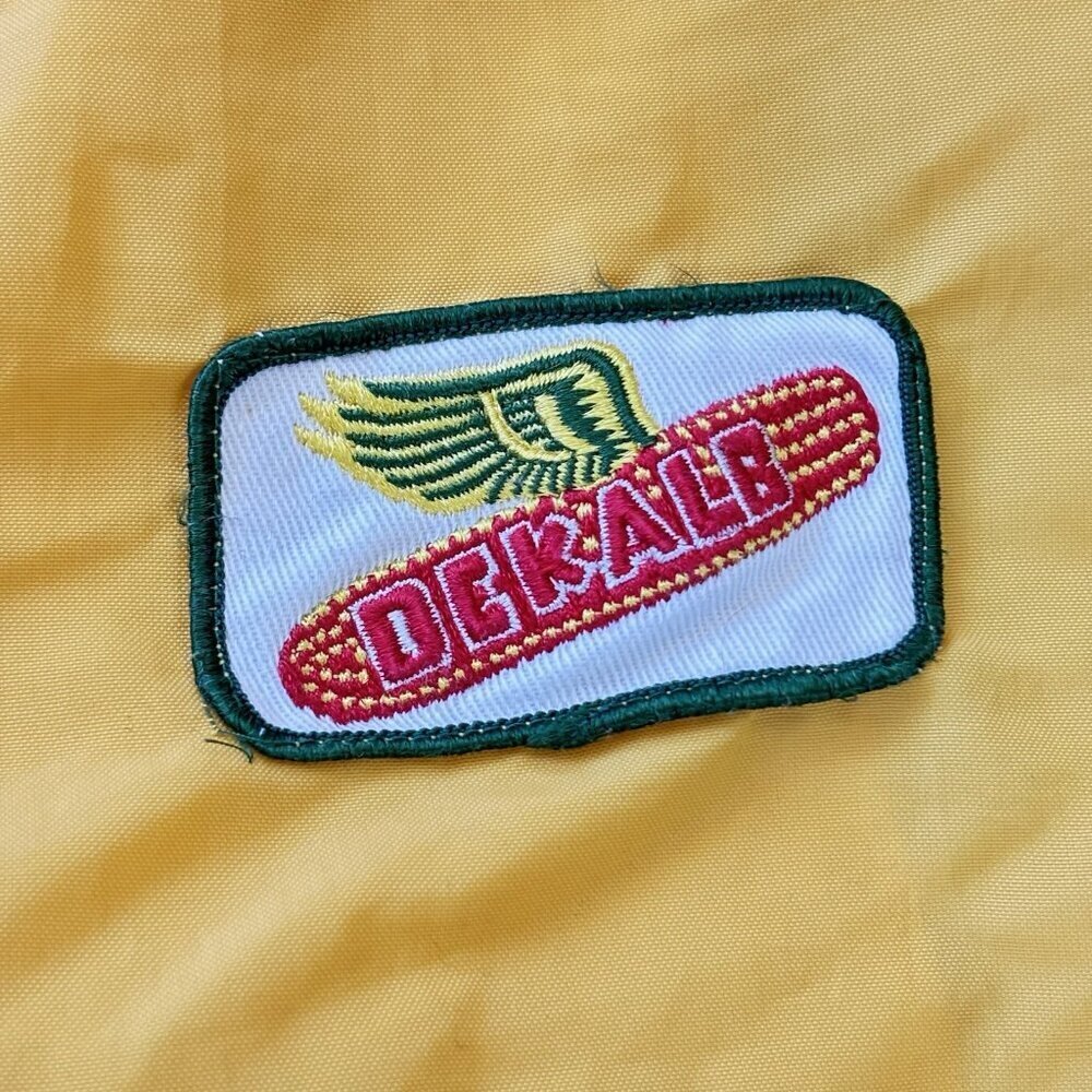 VTG 70s Swingster Dekalb Seed Corn Windbreaker Jacket M‎ Retro Farm Advertising - Picture 12 of 16